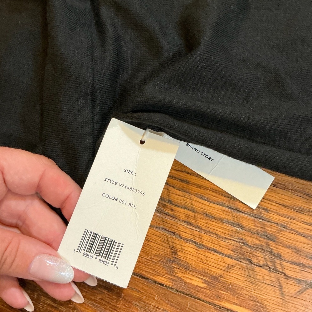 Vince High Neck Black Sleeveless Jumpsuit Women’s Size Large NWT - Picture 7 of 12